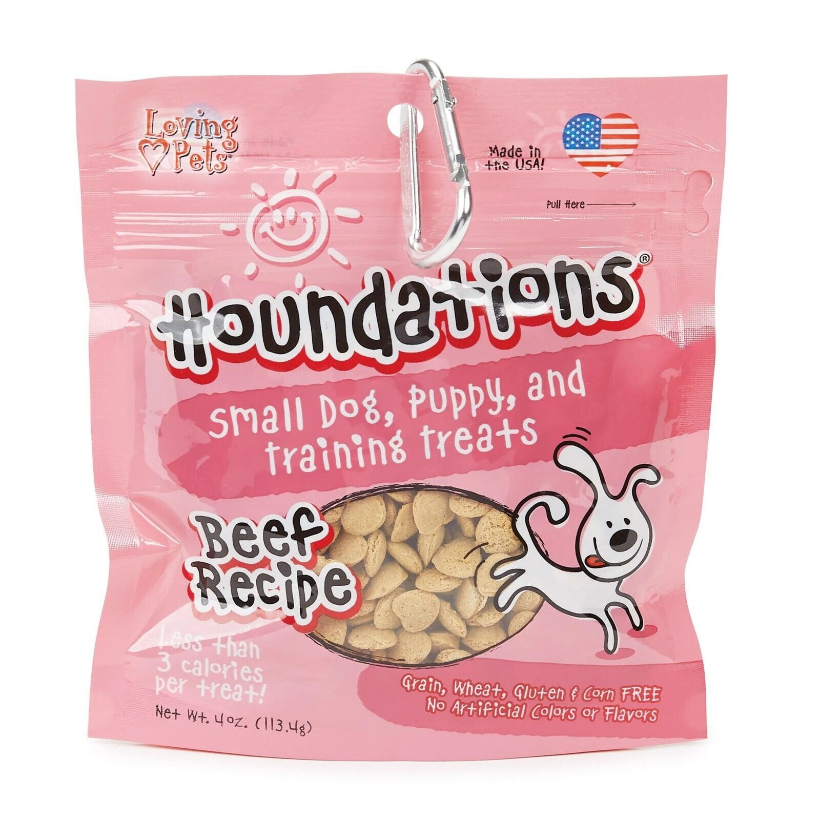Heart Shaped Small Dog Puppy Training Treats Beef Chicken Salmon Lamb or Duck (Full Set - All 5 Flavors)
