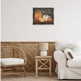 thumbnail image 3 of Stupell Industries Welcome with Autumnal Pumpkins Holiday Painting Gray Floater Framed Canvas Art Print Wall Art, 21 x 17, 3 of 10