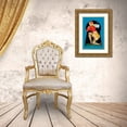 thumbnail image 3 of Driben, Peter 23x32 Gold Ornate Wood Framed with Double Matting Museum Art Print Titled - Whisper Magazine: Through the Keyhole, 3 of 4