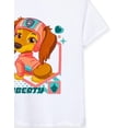 thumbnail image 4 of Paw Patrol Girls White Short Sleeved T-Shirt, 4 of 5