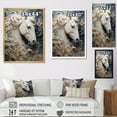 thumbnail image 4 of Designart "Enchanted Unicorn With Magical Hair" Unicorns Floater Framed Wall Art Prints, 4 of 5