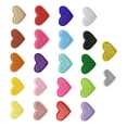 thumbnail image 3 of 22Pcs Heart Iron on Patches Badge Patches Embroidery Applique Repair Patch Heat, 3 of 9