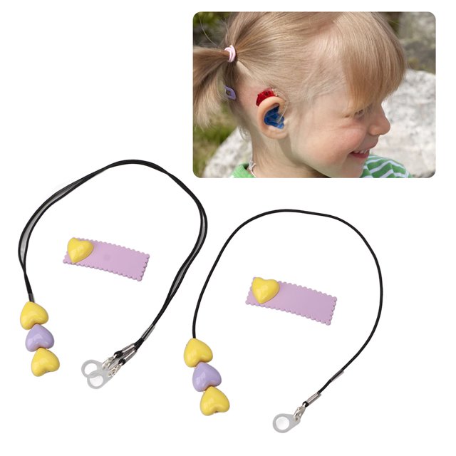 Clip, Nylon Rope Prevent Lost Protective Single Ear Lanyard Beautiful For Children