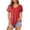 Red, variant on Womens Graphic T Shirts Short Sleeve Crew Neck Solid Color Loose Fit Petite Clothing for Women,Light Blue,3XL