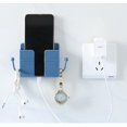 thumbnail image 4 of 2pcs Mur Monté Support de Téléphone Mobile Charge Étagère Support Auto-Adhésif Supports, 4 of 5