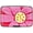 Big pink flower, variant on RFID Blocking Credit Card Protector Aluminum ID Case Hard Shell Business Card Holders Metal Wallet for Men or Women (Black)
