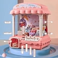 thumbnail image 3 of Minimáquina para agarrar muñecas para niños, máquina eléctrica para sujetar monedas, máquina para hacer dulces, máquina para jugar a las casitas, máquina de juguete para niñas, 3 of 5