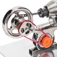 thumbnail image 4 of High Temperature Resistance Stirling Engine, Bright Experiment Model, Racture Resistance For Kids Adults, 4 of 8