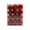 Red, variant on Darzheoy 24Pcs Christmas Ball Ornaments Shatterproof Christmas Decorations Tree Balls Xmas Hanging Balls for Xmas Trees Wedding Party Holiday Decorations 30mm