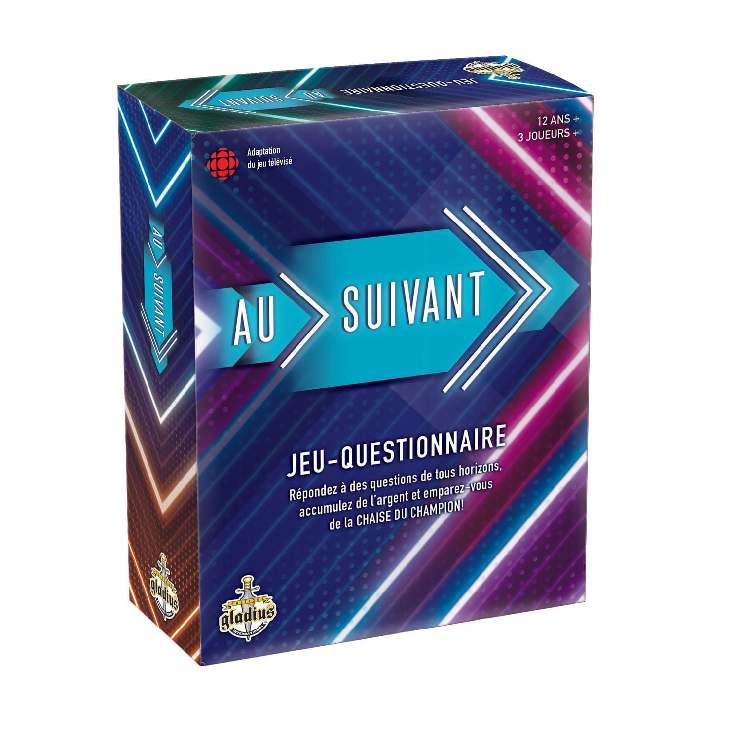 Jeu de société Au Suivant des Éditions Gladius uniquement en Français