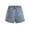 Zb-Light Blue, variant on Girls Baggy Denim Shorts Y2k Vintage Straight Leg Jean Shorts for Teens Casual Knee Length Jorts Tween Trendy Skateboard Style Jeans