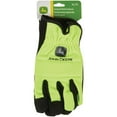 thumbnail image 2 of John Deere Men's XL Synthetic Leather Hi-Vis Work Glove JD86018-XL, 2 of 2
