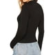 thumbnail image 3 of Playera De Mujer Manga Larga Tela Stretch Ligera Tacto Suave, 3 of 5