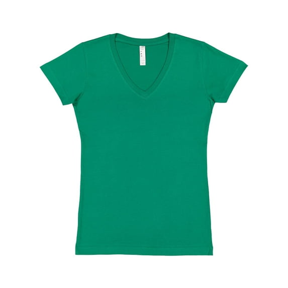 T-Shirts Junior Fit V-Neck Fine Jersey Tee