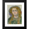 thumbnail image 2 of Jalmari Ruokokoski 14x18 Black Modern Framed Museum Art Print Titled - Girl (1913), 2 of 5