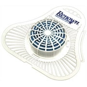 Renown 12-SANI-C-APS/REN03007-FR Block Cherry Non-Para Urinal Screen White - pack of 12