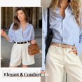 thumbnail image 4 of JASGOOD 2 Pack Suede Belts for Women Fashion Ladies Casual Waist Belt with Gold Buckle, 4 of 8