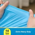 thumbnail image 2 of 300 Count Extra Thick 4 Gallon Drawstring Trash Bags, Sturdy & Tear-Resistant for Bathroom, Office, Bedroom & Kitchen, 2 of 4
