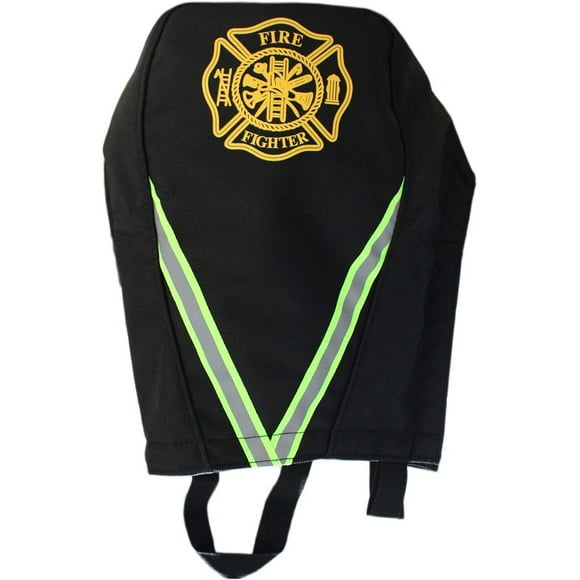 UTAH-Firefighter Mask Bag Fireman SCBA Air Respirator Storage Bag with Soft Lined (Black)