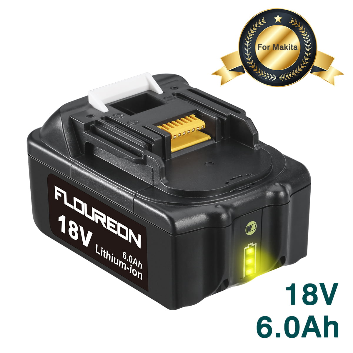 New 18V 6.0Ah Lithium ion Battery For Makita BL1860 BL1840 BL1830 BL1815 LXT400 