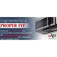 thumbnail image 4 of Air Filter Factory Replacement for 2304686 Whirlpool Microwave Oven 12-Layer Grease Filter, 4 of 10