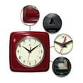 thumbnail image 6 of Infinity Instruments 9 Square Retro 9W x 9H in. Wall Clock, 6 of 6
