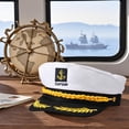 thumbnail image 3 of Sombrero Captain Hat ANABIUP Premium azul marino para hombre y mujer, 3 of 7