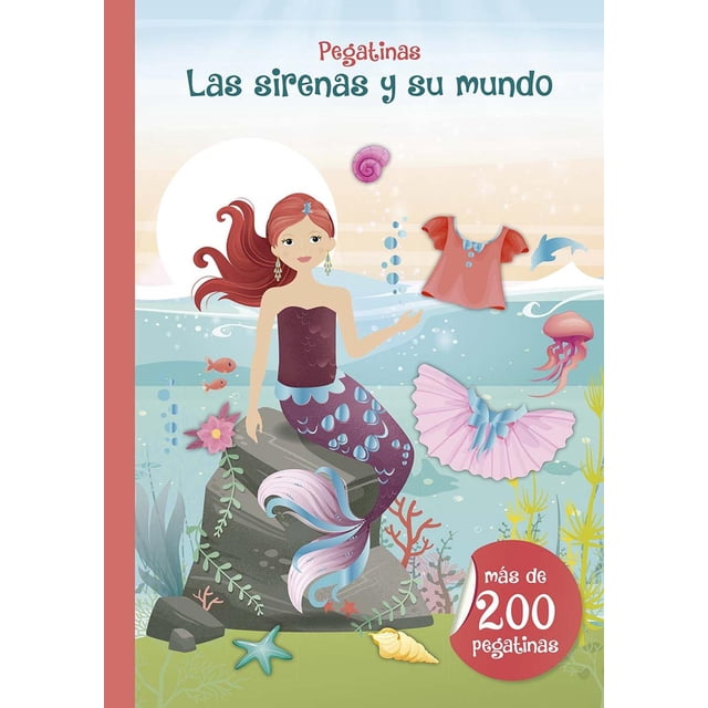 Pegatinas. Las sirenas y su mundo