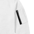 thumbnail image 5 of Elvqul Mens Workout Tops Long Sleeve Relaxed Fit Shirts Hooded Big and Tall Solid Color Lightweight T-Shirts for Men, 5 of 6