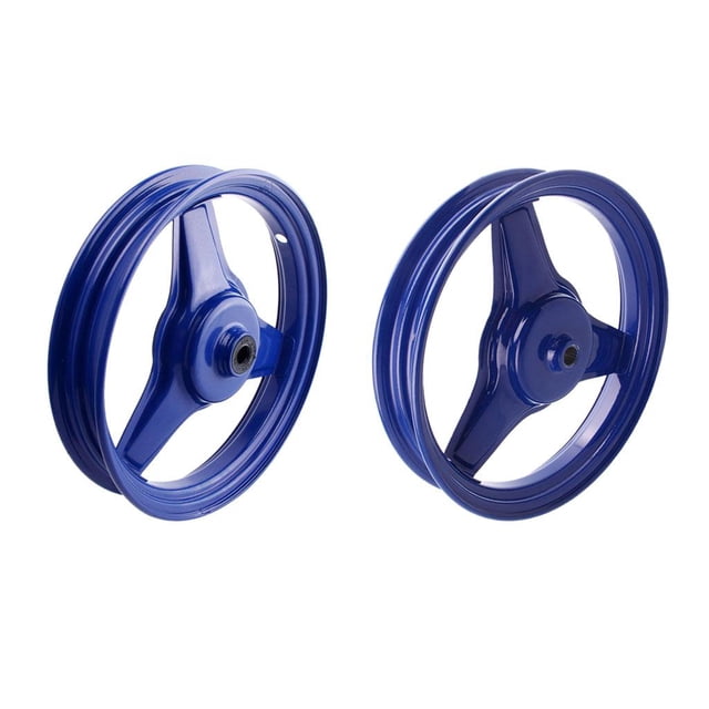 2 Unidades de Llanta Delantera / Trasera para Motocicleta, Hecho de Material Metálico , Duradero