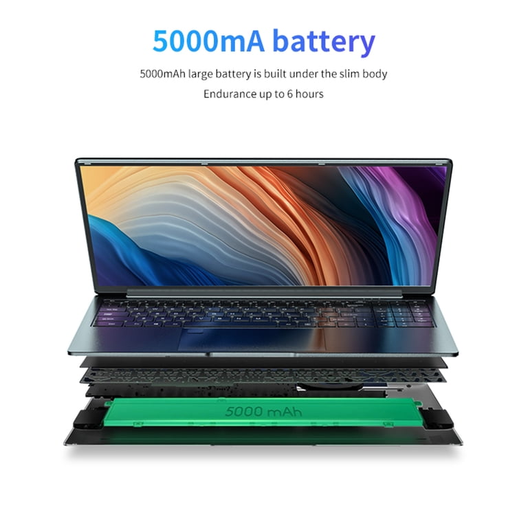 Byone X133 15.6 inch FHD Computer, Intel Celeron N5095, 16GB RAM