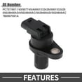 thumbnail image 4 of Unique Bargains No.PC787 Sensor de posición del árbol de levas CMP Sensor de árbol de levas para Chrysler 300 2007-2010 V6 3.5L SOHC Gasolina, 4 of 7