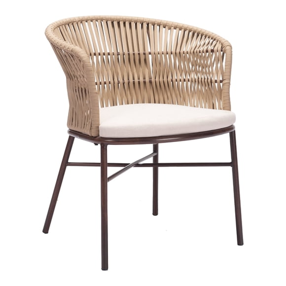 Silla de Comedor Exterior Kessa Muebles Freycinet Bambu 64 x 78 x 66 cm
