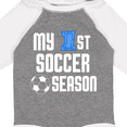 thumbnail image 4 of Inktastic My 1st Soccer Season Boys Long Sleeve Baby Bodysuit, 4 of 5