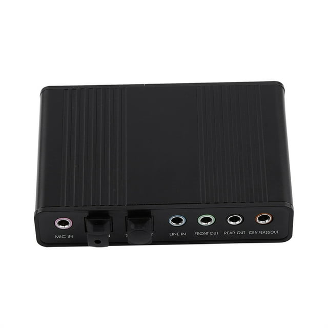Audio Sound Card,6 Channel Sound Card Optical Audio Sound Card Sound Card Adapter Extended Durability