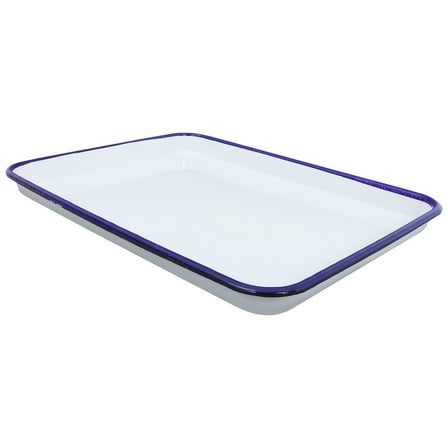 FOMIYES Serving Tray Display Tray Enamel Tray Coffee Table Tray Bread Tray Appetizer Tray