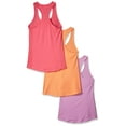 thumbnail image 2 of Women's Clementine Ideal Racerback Tank Top (Pack of 3), 2 of 5