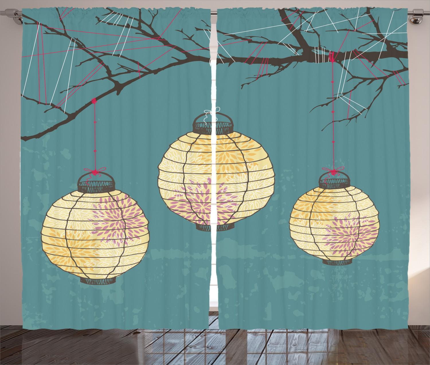 paper lanterns for bedroom