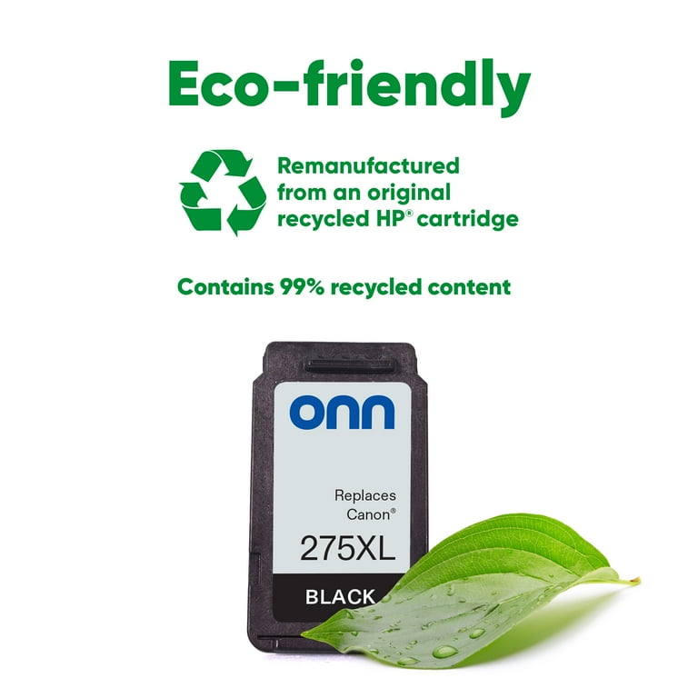 On_ink 15 Free Shipping! Onn+ Remanufactured Canon PG-275XL CL-276XL