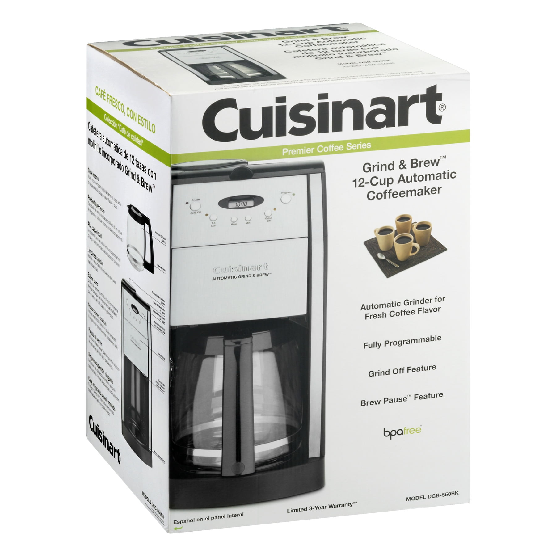 cuisinart premier coffee grinder