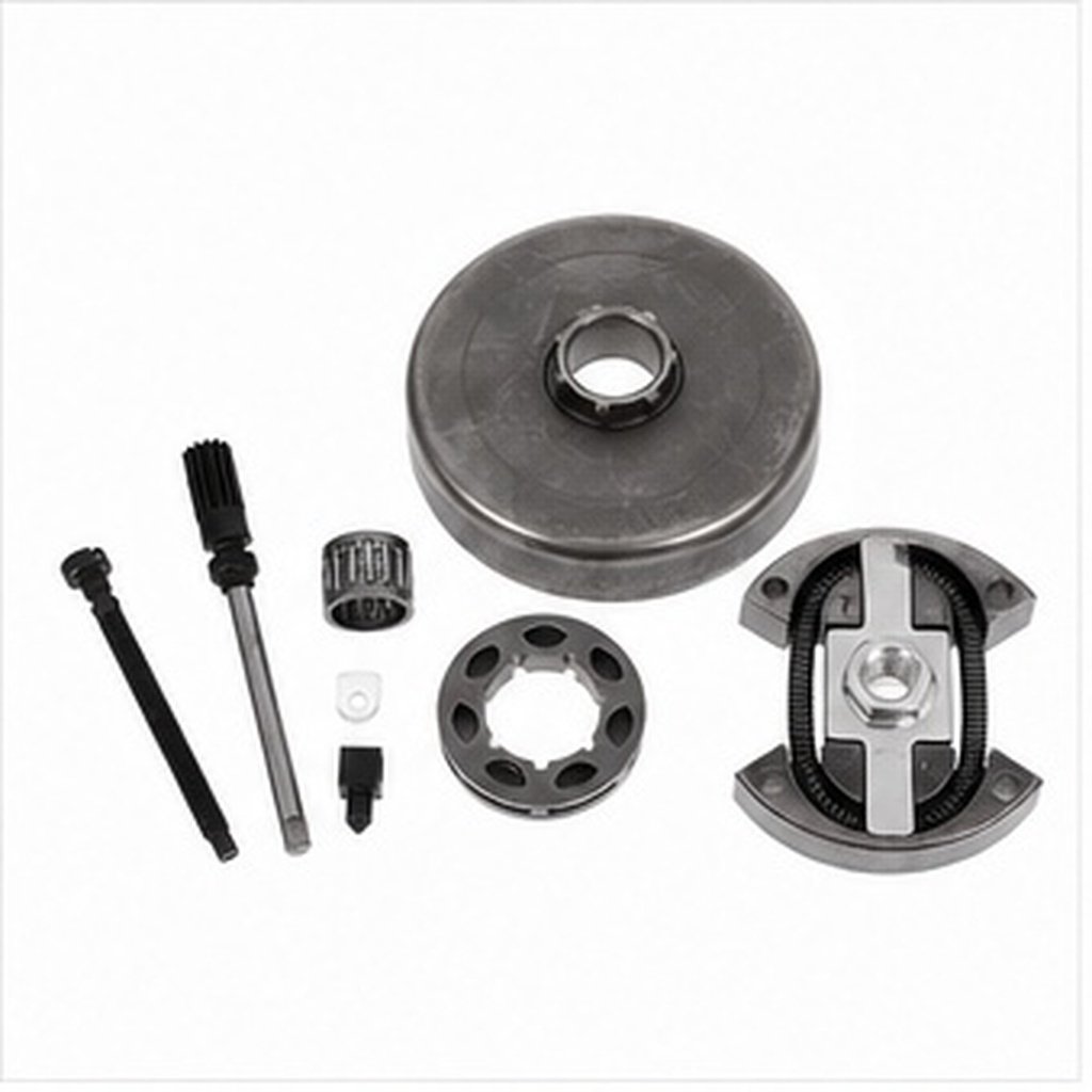SWETRACE 1Set Chainsaw Clutch Drum Sprocket Kit with Bearing Universal Replacement for Engine Clutch Assembly