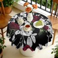 thumbnail image 4 of Round Tablecloth flower Spring Summer 60 x 60 Inch Round Table Cover for Party Picnic Dinner, 4 of 5