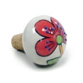 thumbnail image 2 of Red Poppy Ceramic Bottle Stopper, 2 of 4