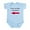 Sky Blue, variant on CafePress - I'm With Stupid Infant Bodysuit - Baby Light Bodysuit, Size Newborn - 24 Months