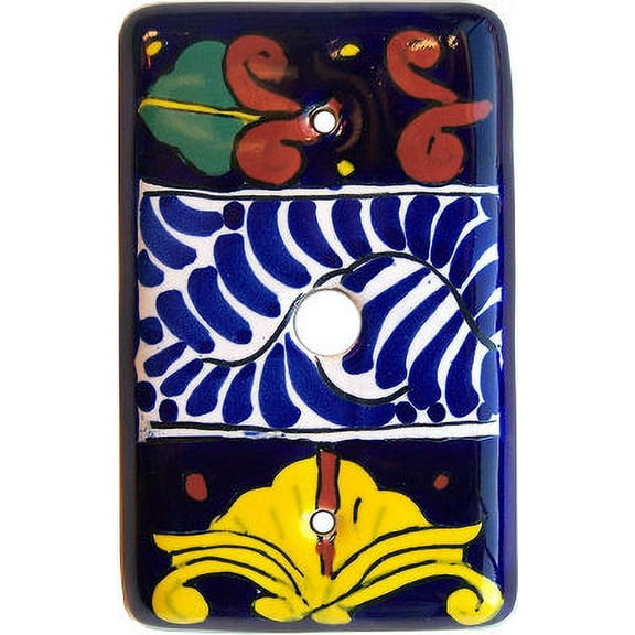 Marigold Talavera TV Cable Plate