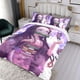 thumbnail image 3 of Demon Slayer Chica Nezuko Conjunto de sábanas temático, trío de piezas, cómodo y amigable con la piel, diseño único, regalo de decoración para el hogar para familiares, amigos y fans,140cm *210cm, 3 of 6