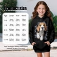 thumbnail image 7 of Xoenoiee Beagle Dog Print Long Hoodies for Girls Casual Sweatshirt Trendy Clothes with Pocket Fashion Pullover Dresses Sweaters Long Sleeve Shirts Tops Comfy Outfits Jumpers, 7-8 Years, 7 of 7