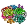 thumbnail image 1 of 100 Piezas 2021 Aluminio Pájaro Paloma Carreras Paloma Pierna Anillos Bandas Multicolor Sunnimix 2021 Bandas para piernas Dove, 1 of 8