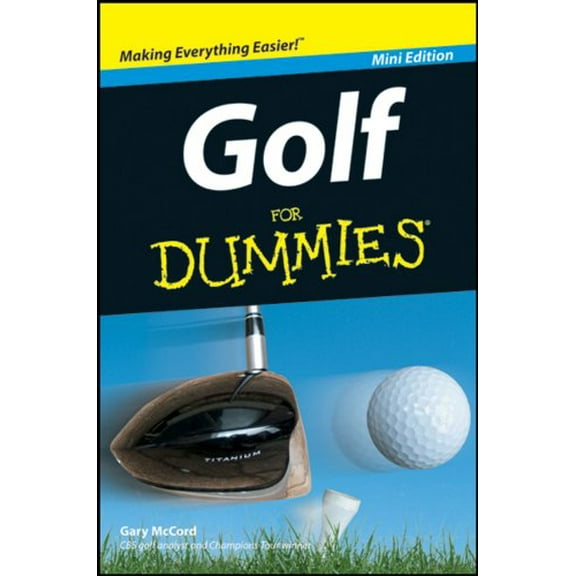 Pre-Owned Golf for Dummies Paperback