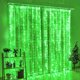 thumbnail image 3 of Cortina de guirnalda de 3/4/6 m para habitación, boda, 2024, luces navideñas, decoraciones, cortinas para el hogar, luces LED decorativas, luces de hadas, 3 of 5